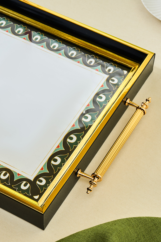 لاجادا صينية مستطيلة 48 سم - 3