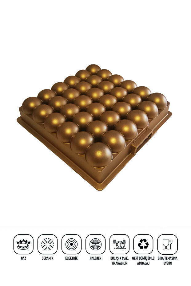 Atom Yumurta Model Döküm Kek Kalıbı - 2