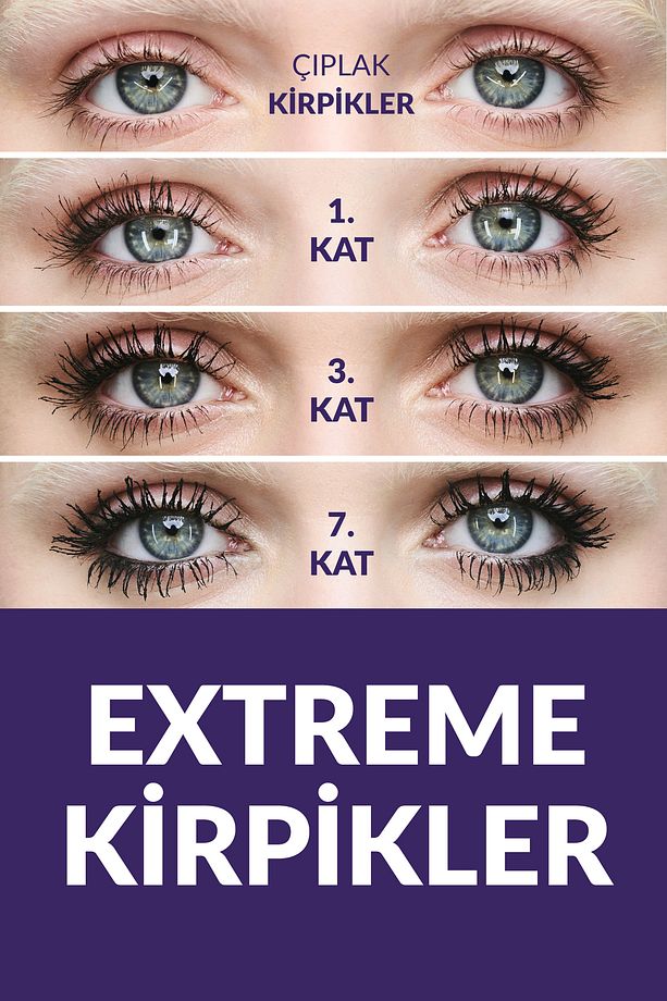Exxtravert Ekstra Hacim Veren Maskara 9 Ml. Blackest Black - 4