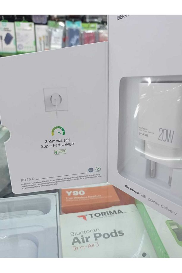 iBerry iPhone Uyumlu, 20W PD 3.0 Type-C to Lightning Hızlı Şarj Seti | KVK Garantili, 2 Yıl Güvence - 3