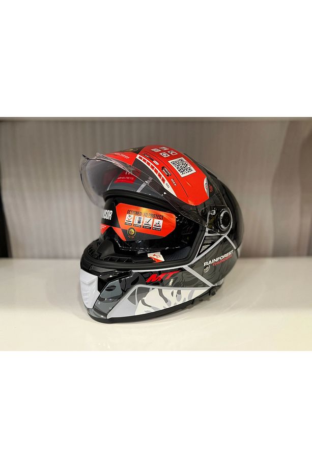 Kask Mt Thunder 4 Sv Raınforest C2 Parlak Gri - 2