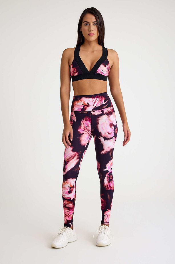 Push Up Tayt Pink Print - 1