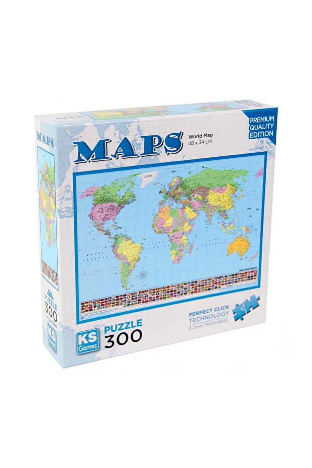 World Map Puzzle Maps World Map 300 Pieces