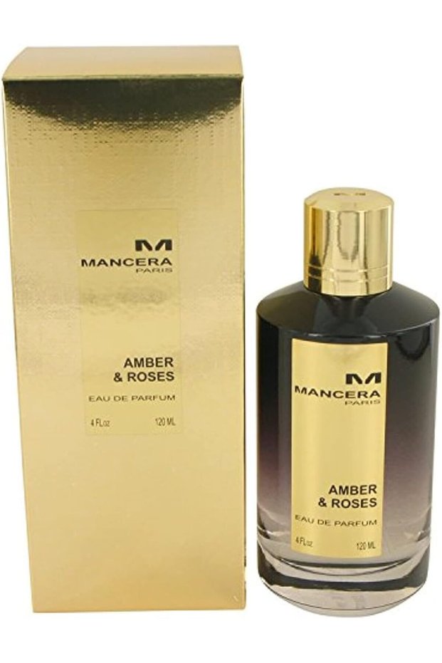 عطر عنبر اند روزيز للجنسين من مانسيرا، او دى بارفان، 120 مل