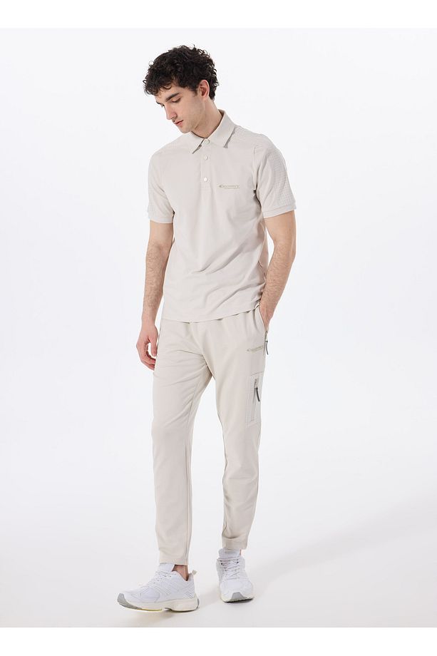 D5SM-EA3711 Taş Relaxed Düz Erkek Eşofman Altı - 1