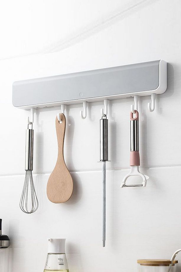 1 Adet Kapı Arkası Askılık Organizer Askılık Mutfak Askılık Banyo Askılık Anahtar Askılık Çok Amaçlı - 6