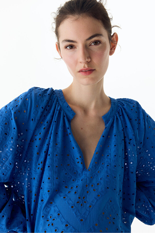 MAMA Nakış İşlemeli Elbise - 2