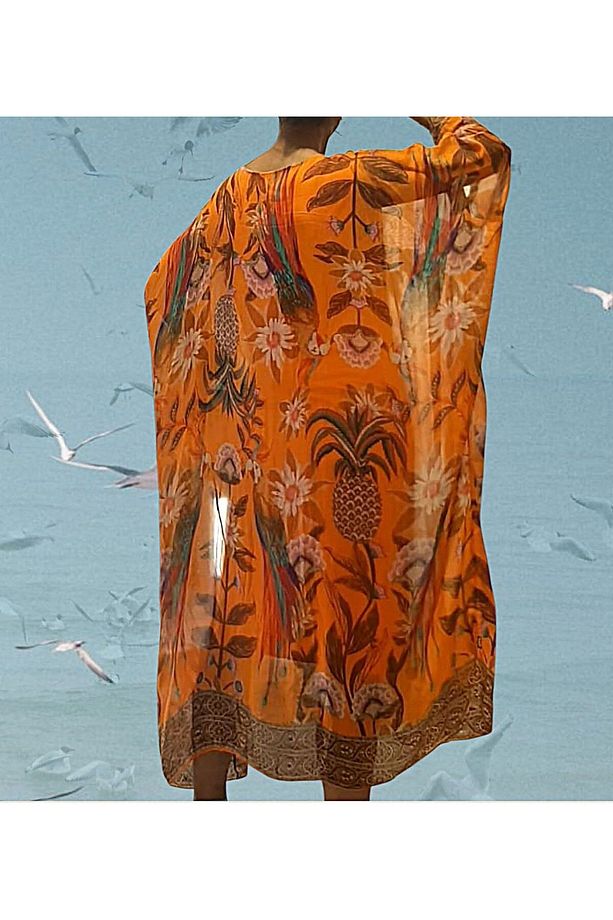 New Collection Salaş İpek Elbise - 1