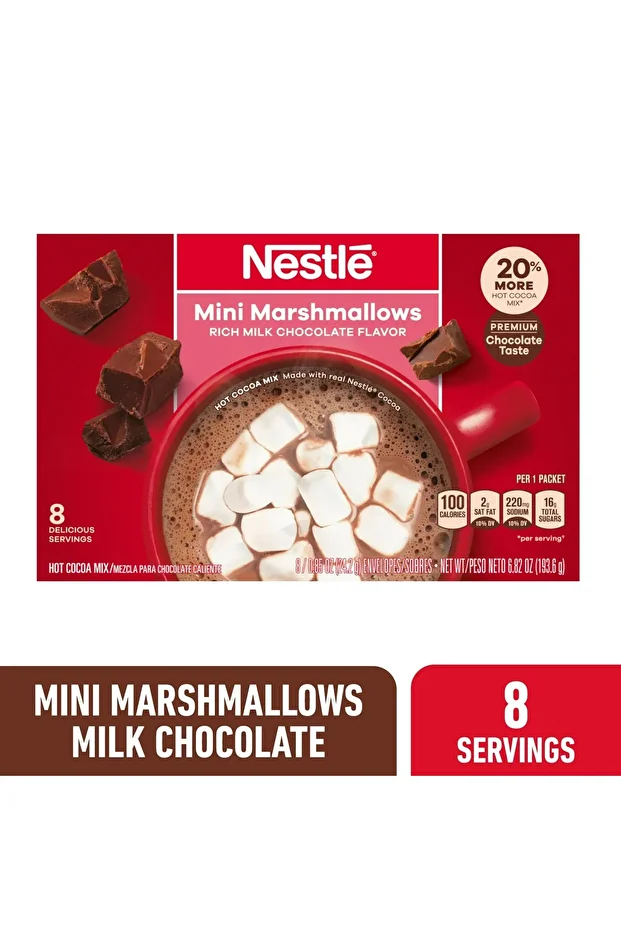 Mini Marshmallows Sıcak Çikolata 8'li 193.6 gr - 1