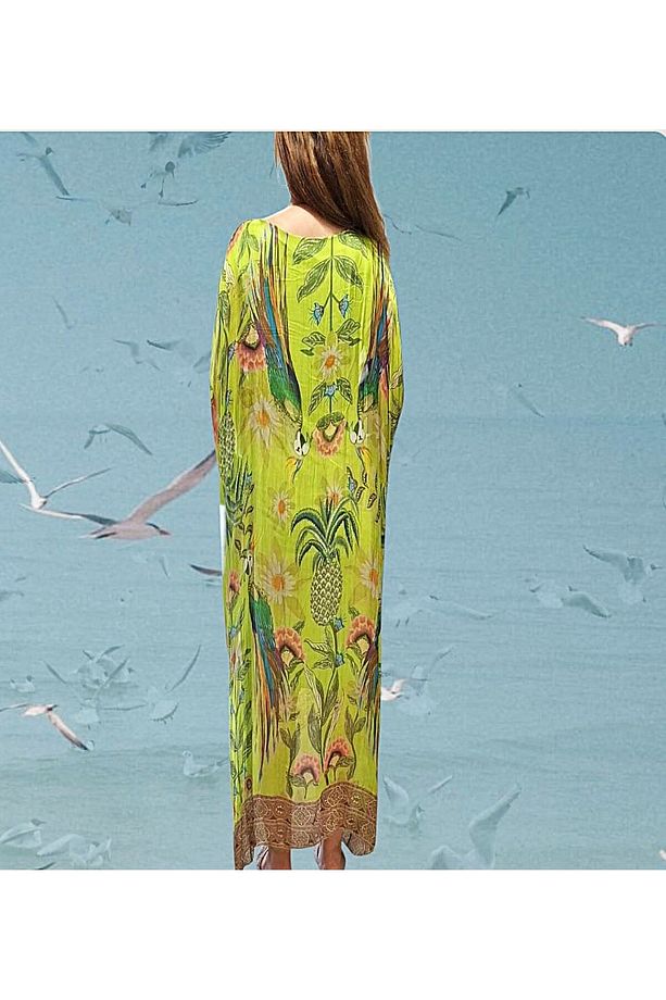 New Collection Salaş Ipek Elbise - 3