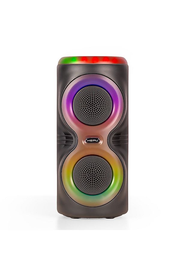 HP 112  Bluetooth Hoparlör 2*4 inc 10 w Rms Rgb Usb Kablolu Mikrofonlu 3600 mAh - 1