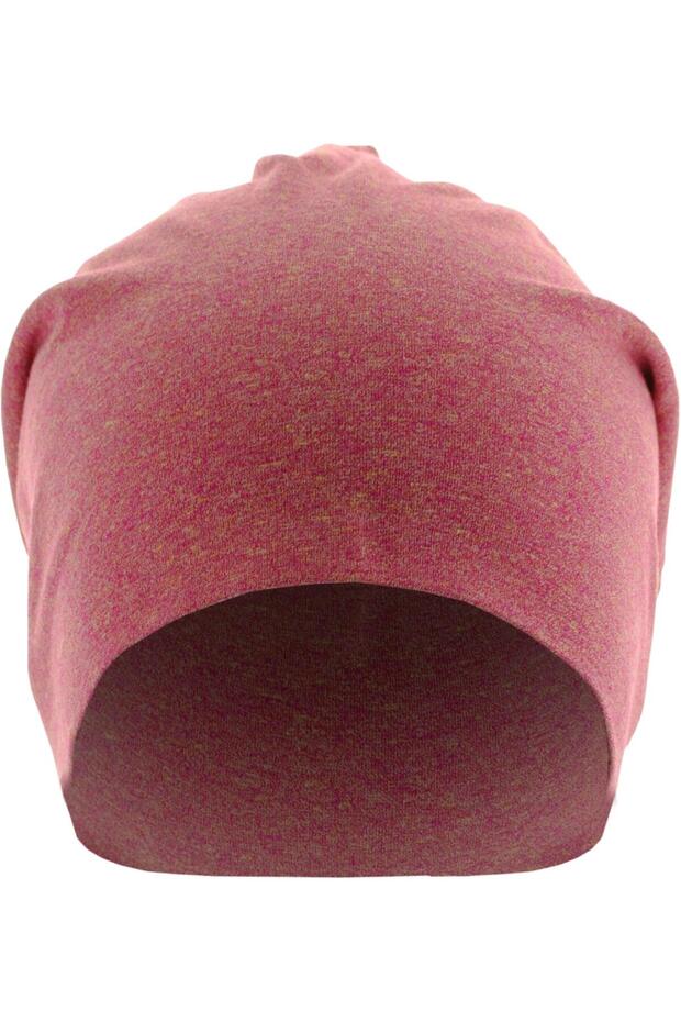 Unisex Heather Jersey Beanie - 1