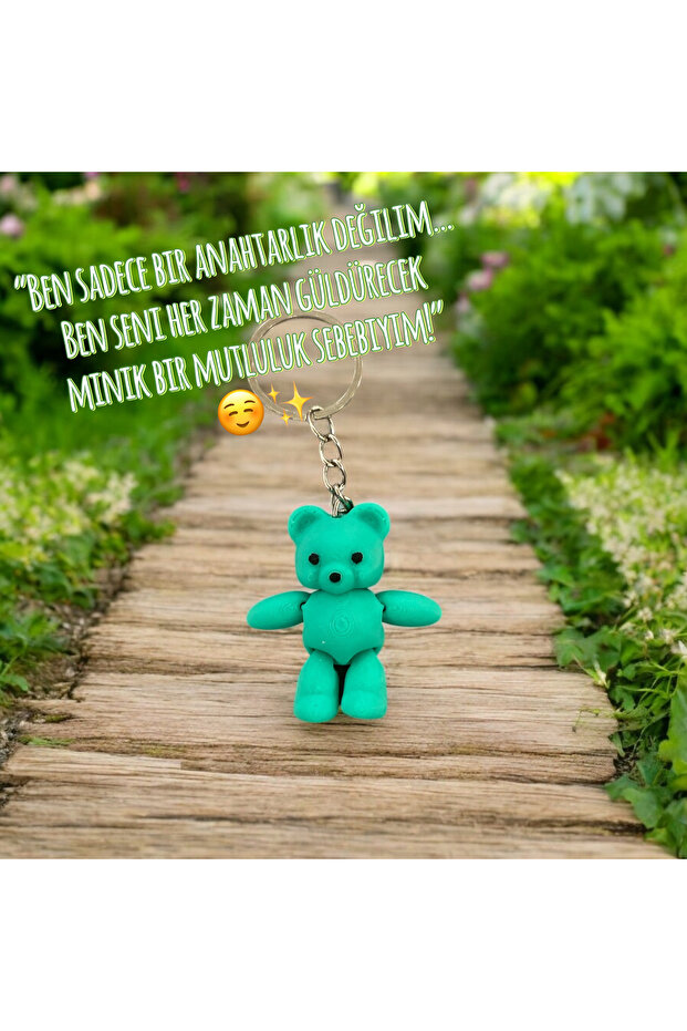 🧸   سلسلة مفاتيح الدب لطيف 🔑 - 1
