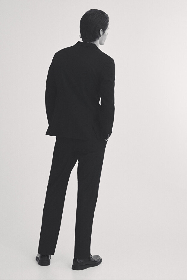 Tek Sıra Düğmeli Ceket Regular Fit - 4