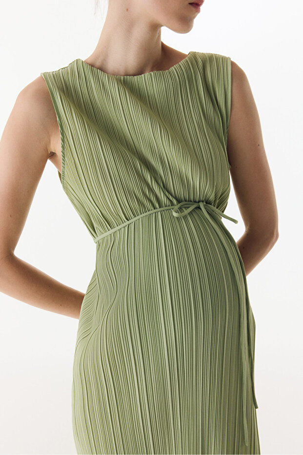 MAMA Pliseli Elbise - 3