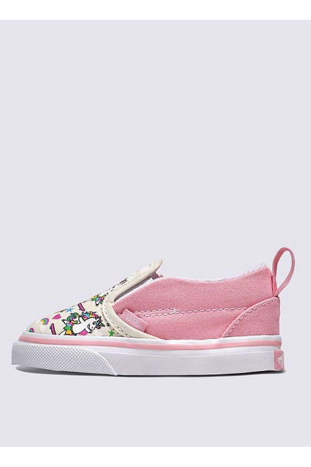 Pembe Kız Çocuk Yürüyüş Ayakkabısı VN000D0TCY71-Slip-On V - 1