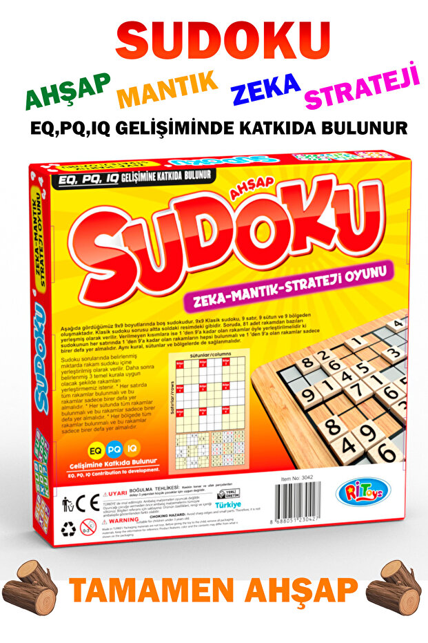 AHŞAP SUDOKU - 2