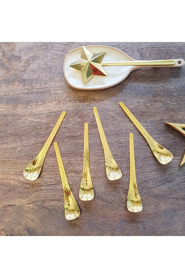 Dövme Dondurma Kahve,Çay Sunum Kaşık 1 Adet 12.5 Cm - 4