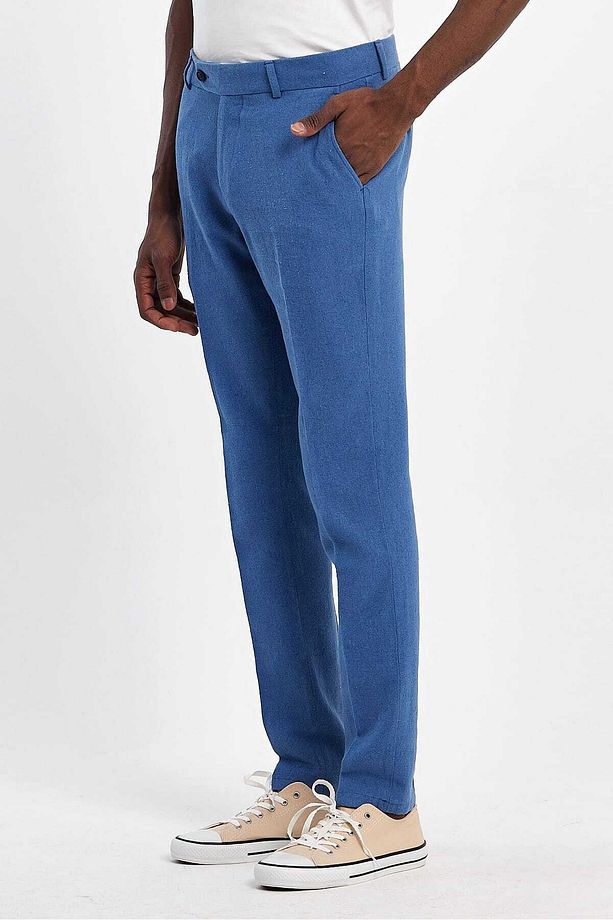 SlimFit Erkek Pantolon yazılık - 3