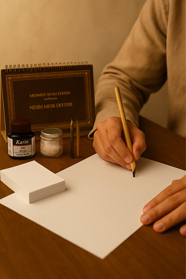 Hat Seti - Başlangıç Seviye - Nesih Meşk Hat Başlangıç Seti - 5