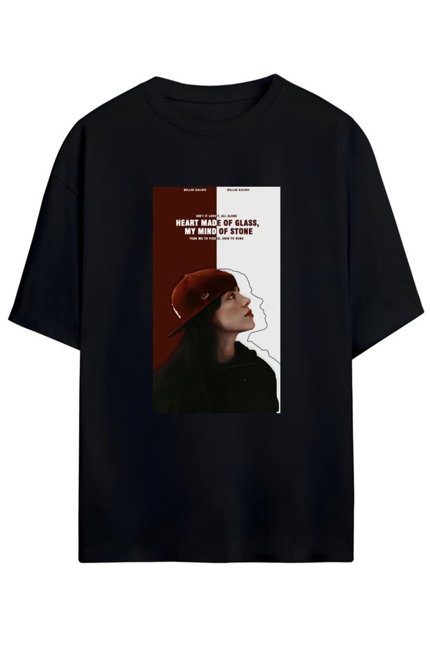 Billie Eılısh Unisex T-Shirt (Cotton Combed Product-High Definition Print)