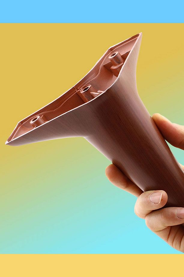 Lüks Ahşap Desenli 15 Cm Mobilya Kanepe Koltuk Tv Ünitesi Yükseltici Yükseltme Ayağı Ayakları - 6