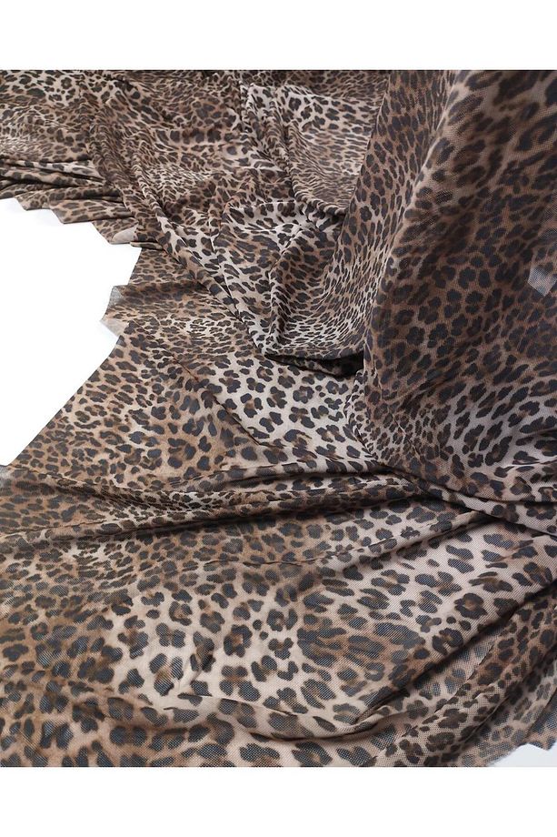 Leopar Desen Esnek Yumuşak FileEn: 140 cm - 4
