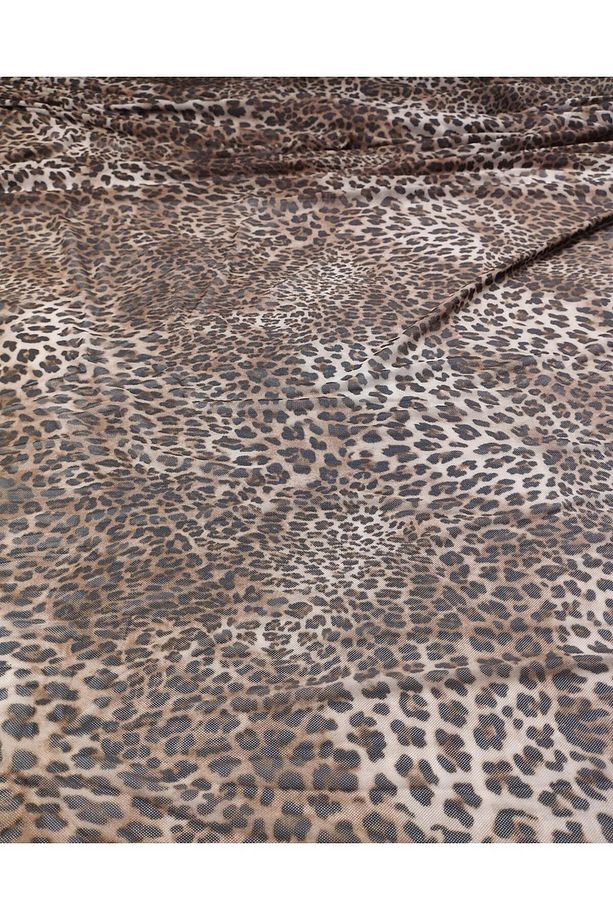 Leopar Desen Esnek Yumuşak FileEn: 140 cm - 5
