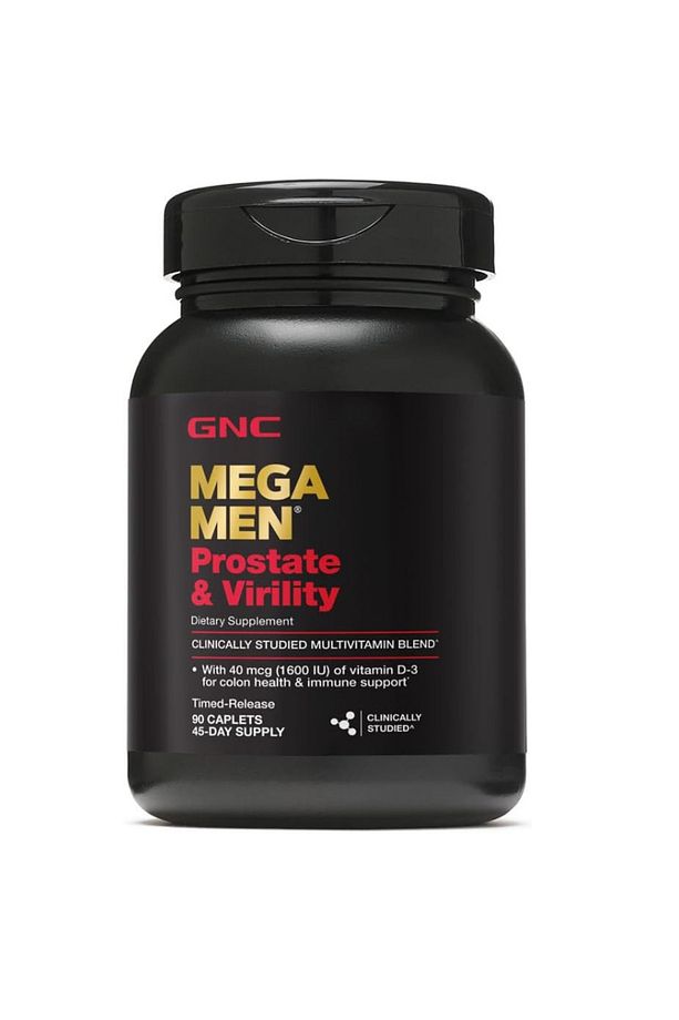 GNC Mega Men Prostate And Virility 90 Caplets - 1