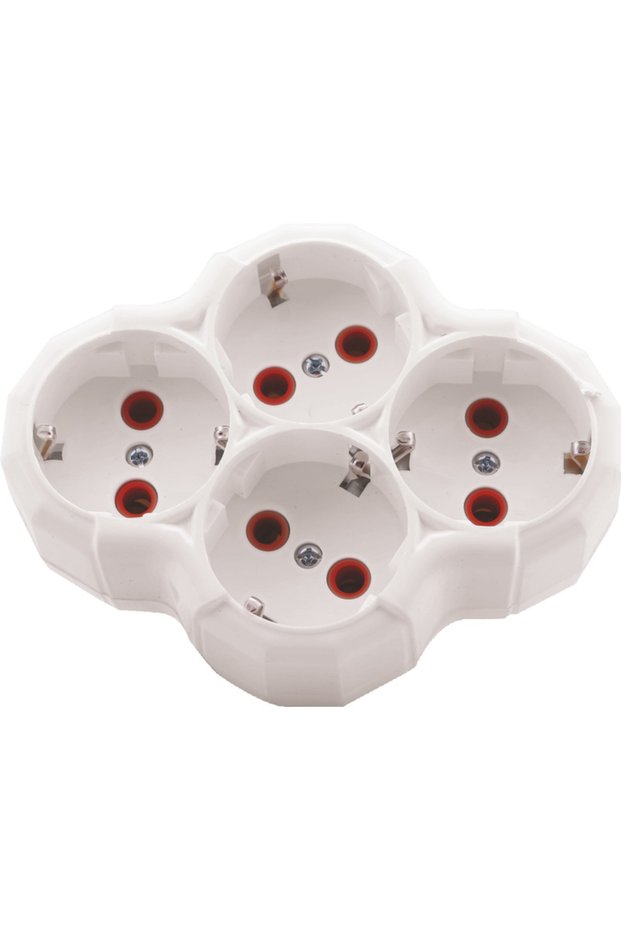 Triplu stecher romb, 4 x Schuko