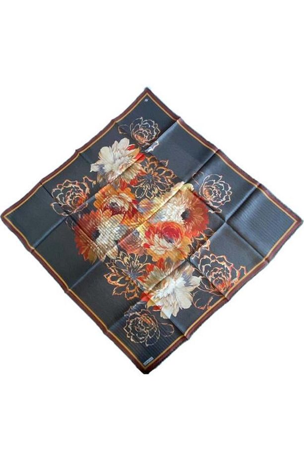 Tivil Ipek Eşarp 9220-82 Siyah Karışık Desen - 1