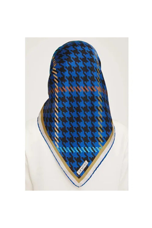 Nostalji Sura Silk 9000 - 54 Blue Mixed Pattern