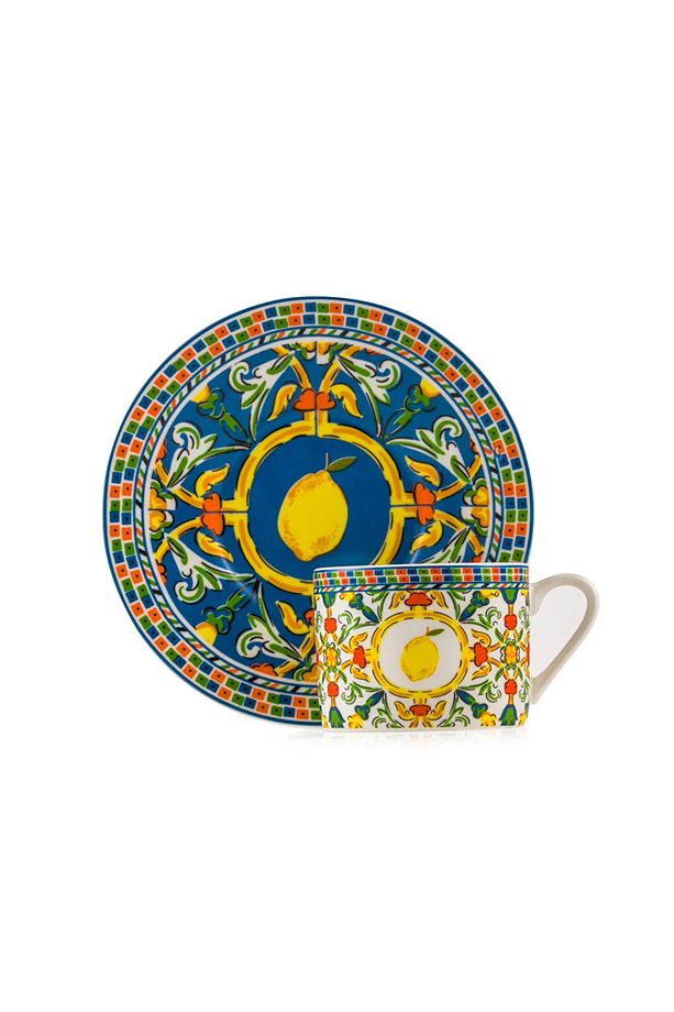 LCW HOME Karışık Baskılı 2 Kişilik Porselen Kahve Fincan Takımı 90 ml - 5