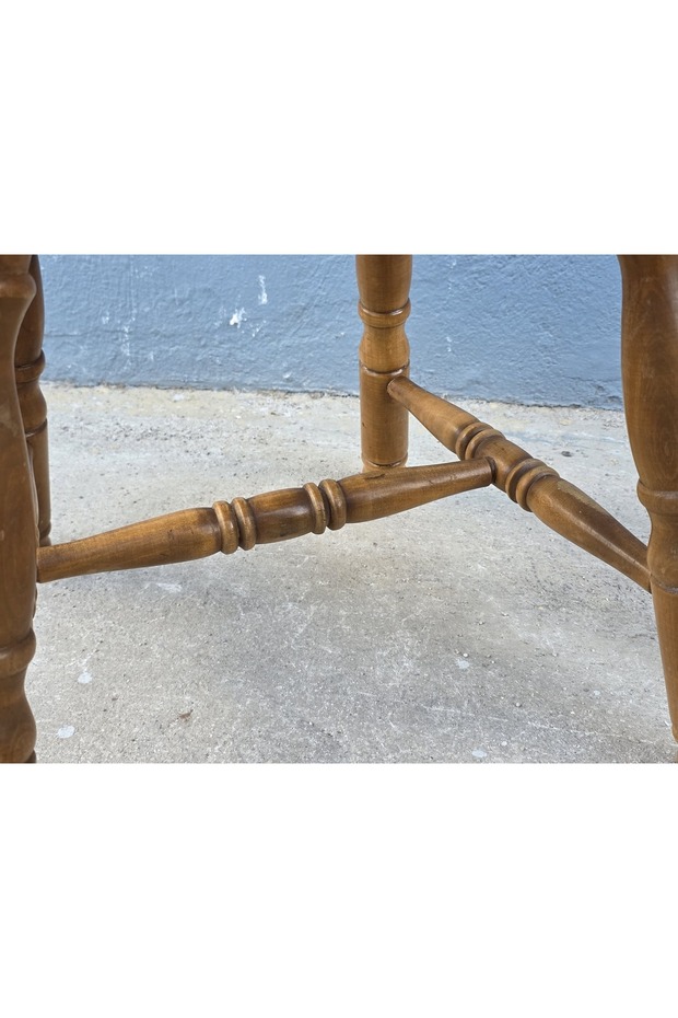 Vintage Masif Ahşap Sandalye (1 Adet) AC01 - 7