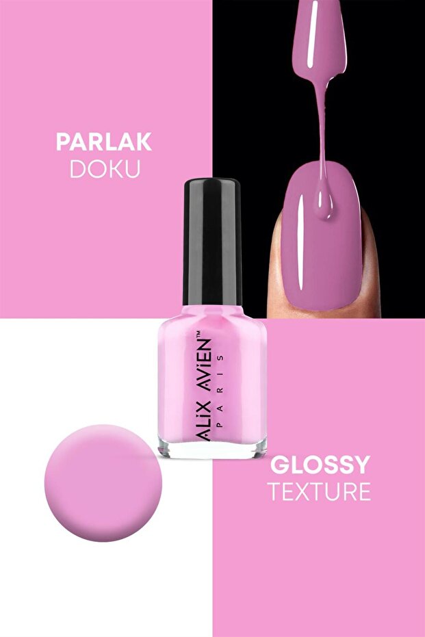 Long-Lasting High-Shine Glossy Nail Polish - Nail Lacquer 69
