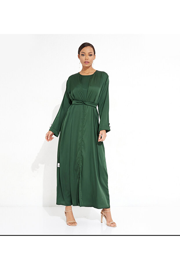 Bright Green Abaya