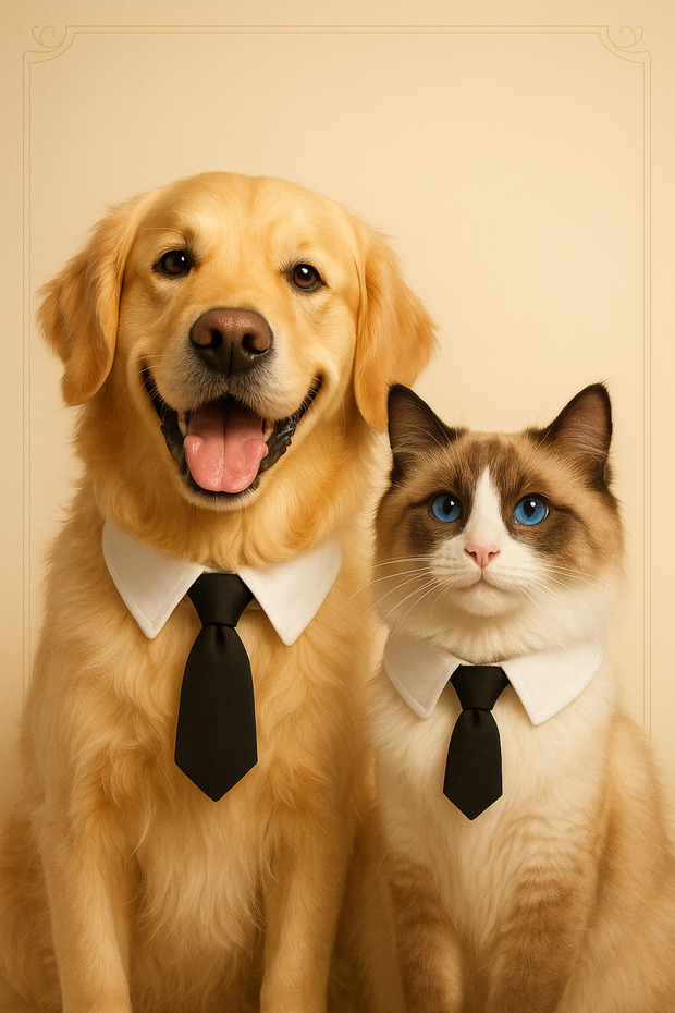 Dog Tie – Cat Tie Stylish Collar Accessory
