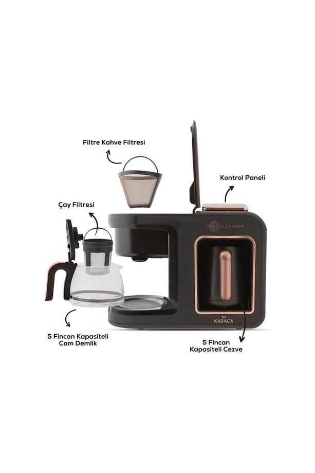 Hatır Plus Mod 5 In 1 Çay Ve Kahve Makinesi Kırmızı - 2
