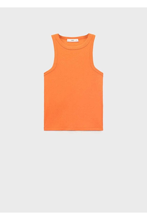 Halter yaka fitilli bluz - 3