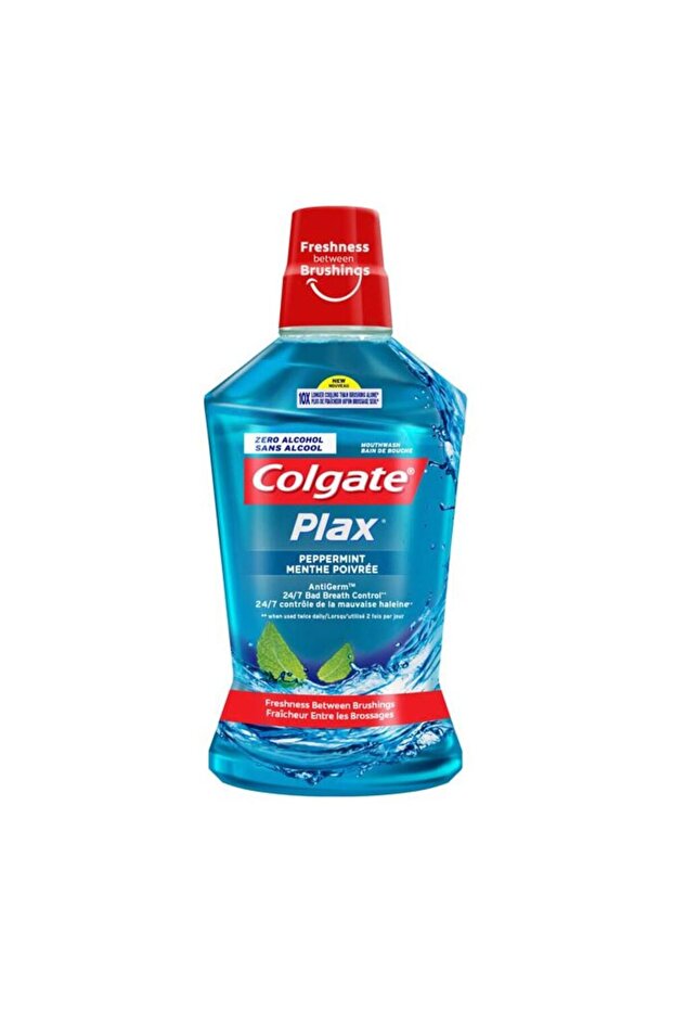 Plax Peppermint Mouthwash (500ml)