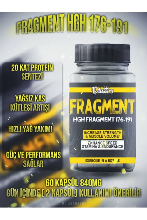 FRAGMENT (176-191) 60 KAPSÜL 5MG SUPPLEMENT - 1