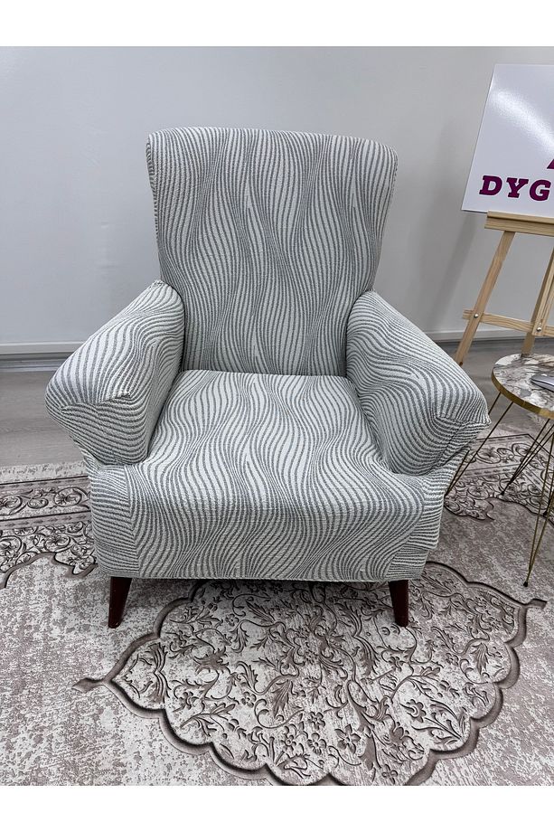 Berjer Örtüsü Berjer Kılıfı Tekli Koltuk Örtüsü Tekli Koltuk Kılıfı Tek Kişilik Örtü Sofa Cover - 5