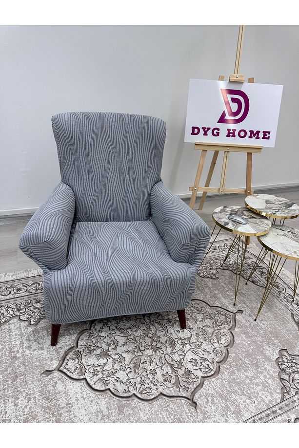 Berjer Örtüsü Berjer Kılıfı Tekli Koltuk Örtüsü Tekli Koltuk Kılıfı Tek Kişilik Örtü Sofa Cover - 1