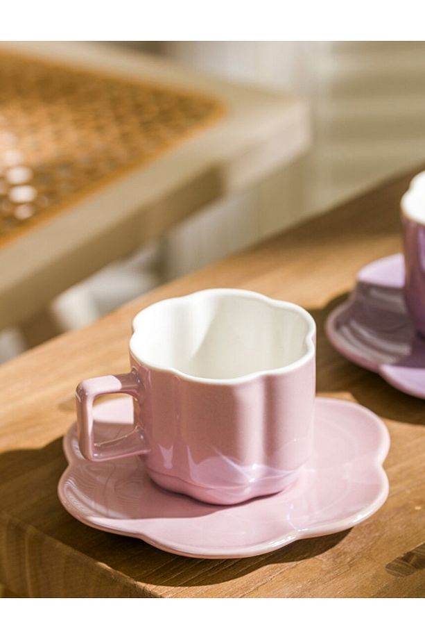LCW HOME Karışık 2 Kişilik Porselen Kahve Fincan Takımı 90 ml P&M - 2