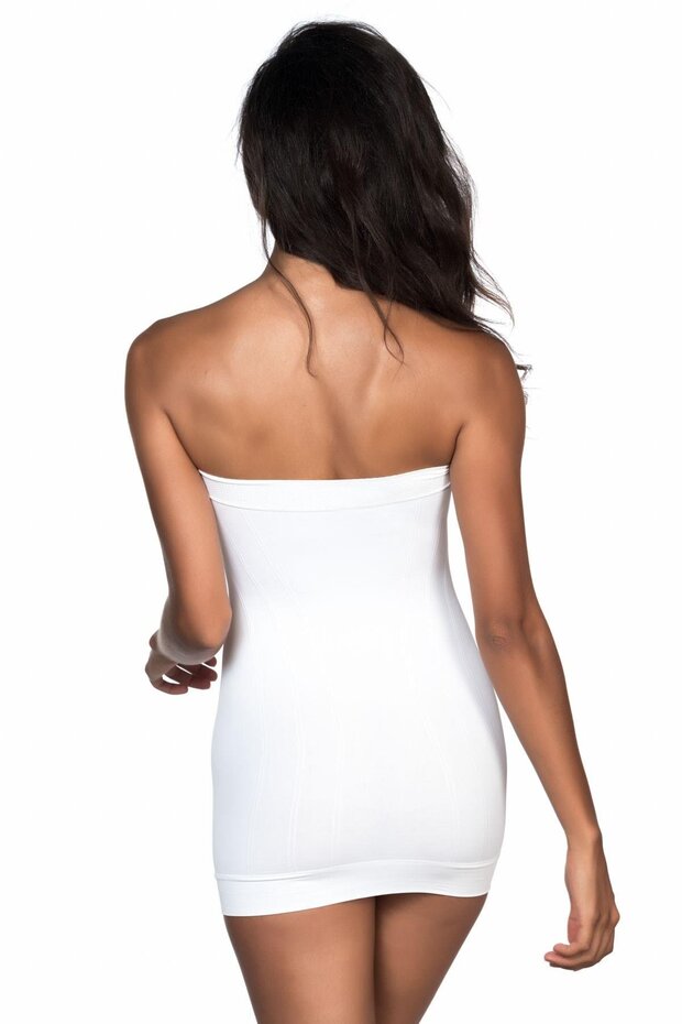 قميص داخلي بدون حمالات منقوش ناعم من وايت MI 5005 - 3