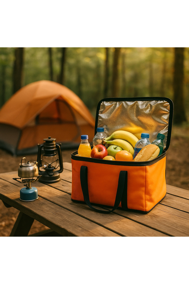 Hot Cold Holder Bag Thermal Camping Picnic Bag Dimensions: 40 * 25 * 20