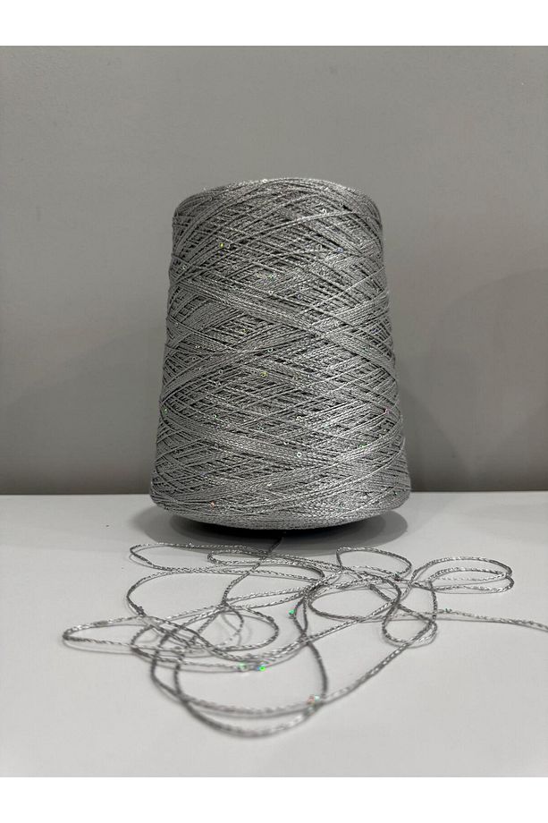 1 KG PULLU ÖRGÜ İPİ - FLOŞ PULLU ÖRGÜ İPİ - ÖRGÜ İPİ - PULLU İP - İP - 2