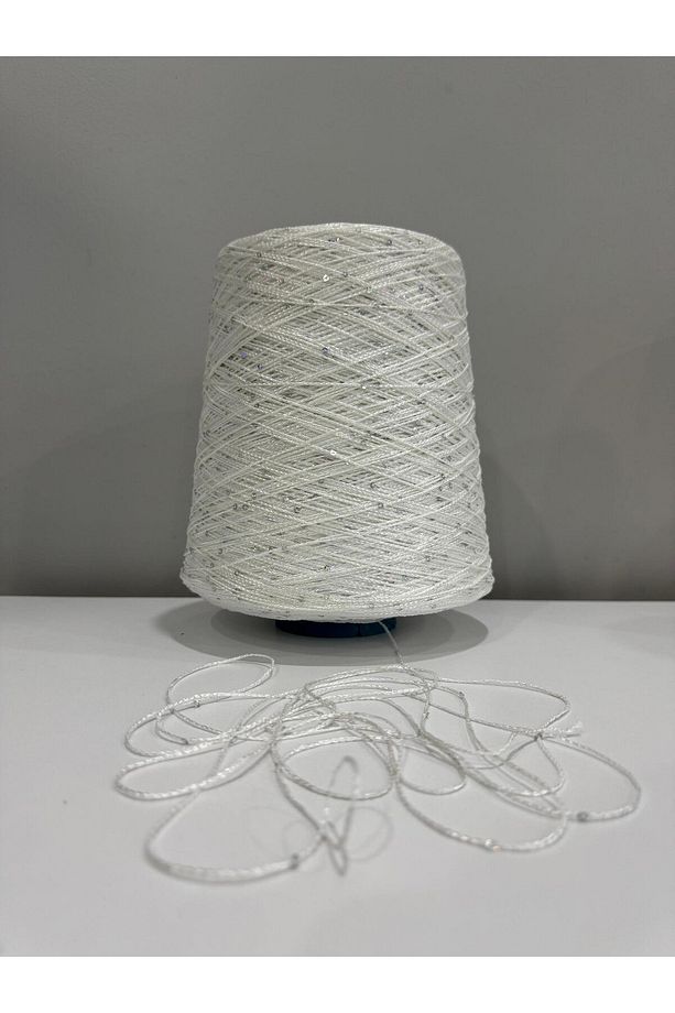 1 KG PULLU ÖRGÜ İPİ - FLOŞ PULLU ÖRGÜ İPİ - ÖRGÜ İPİ - PULLU İP - İP - 2