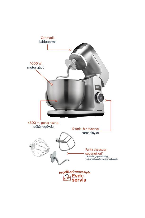 KMP S 1000 W 4L Mutfak Şefi Inox - 4