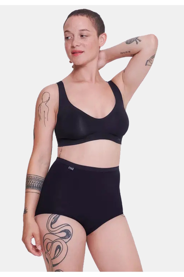 Unterhose BASIC+ MAXI Damen-Slip - 1